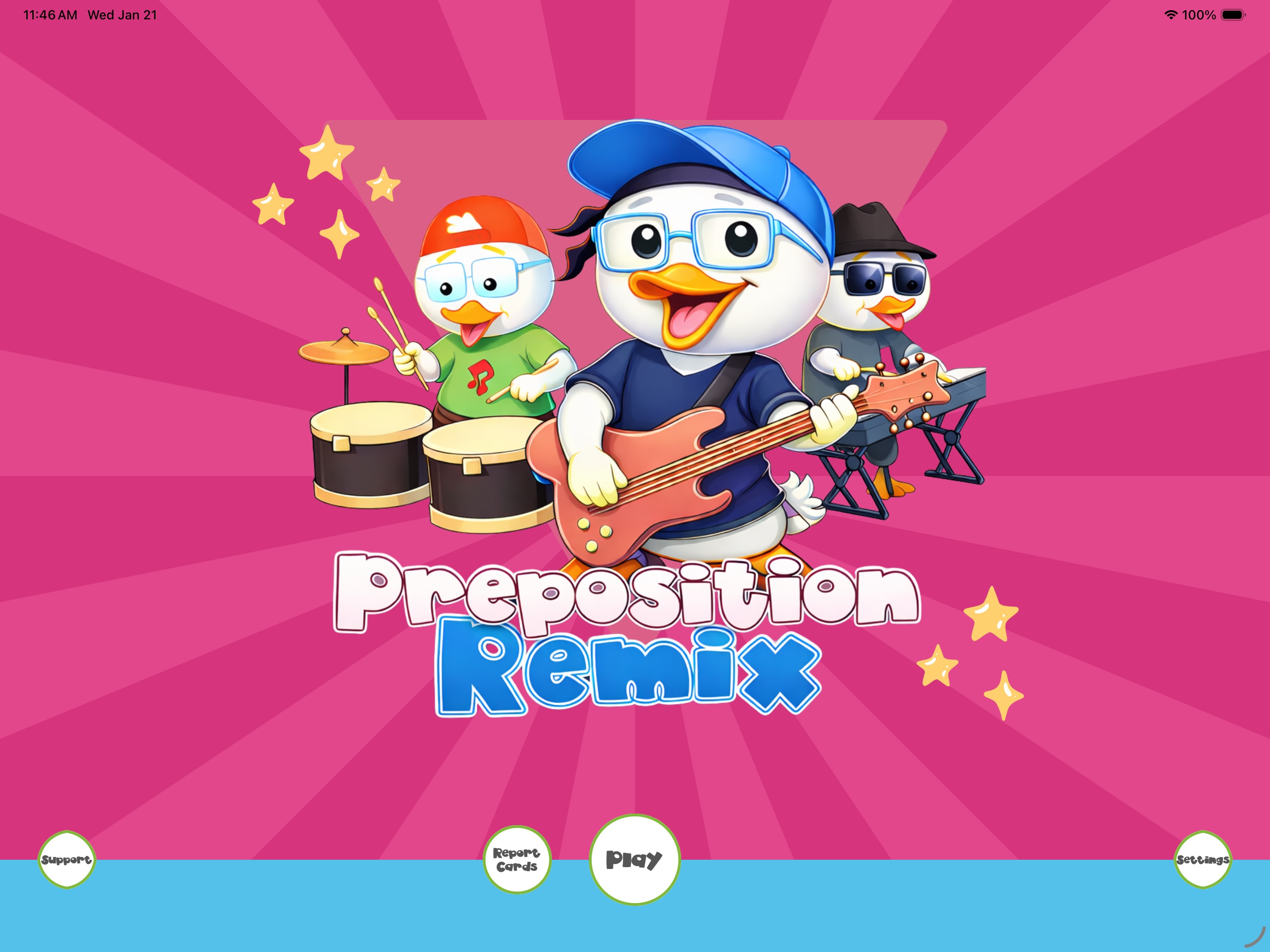 Preposition Remix Rock Band Interface