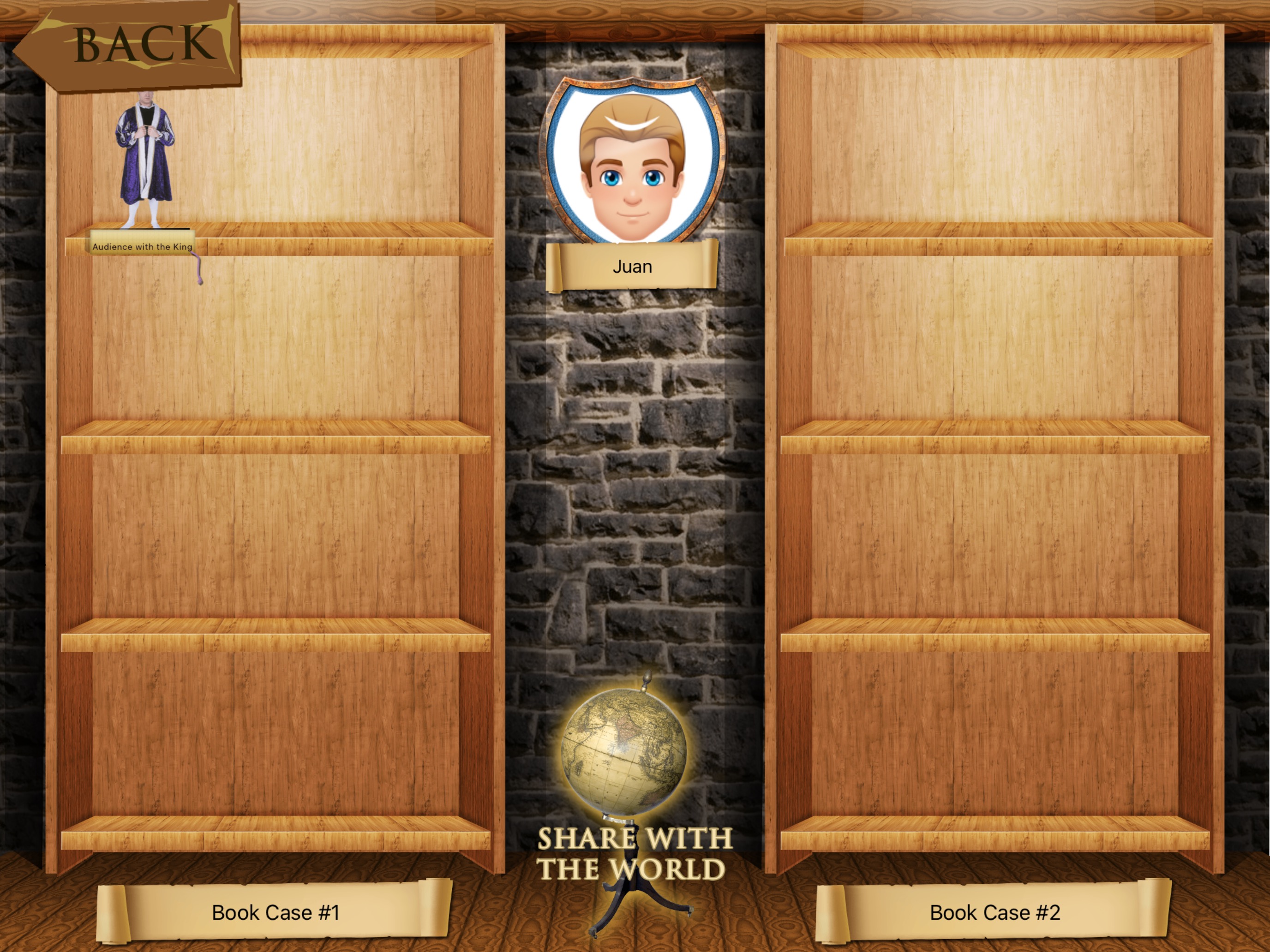 Social Quest Hall of Rewards on iPad