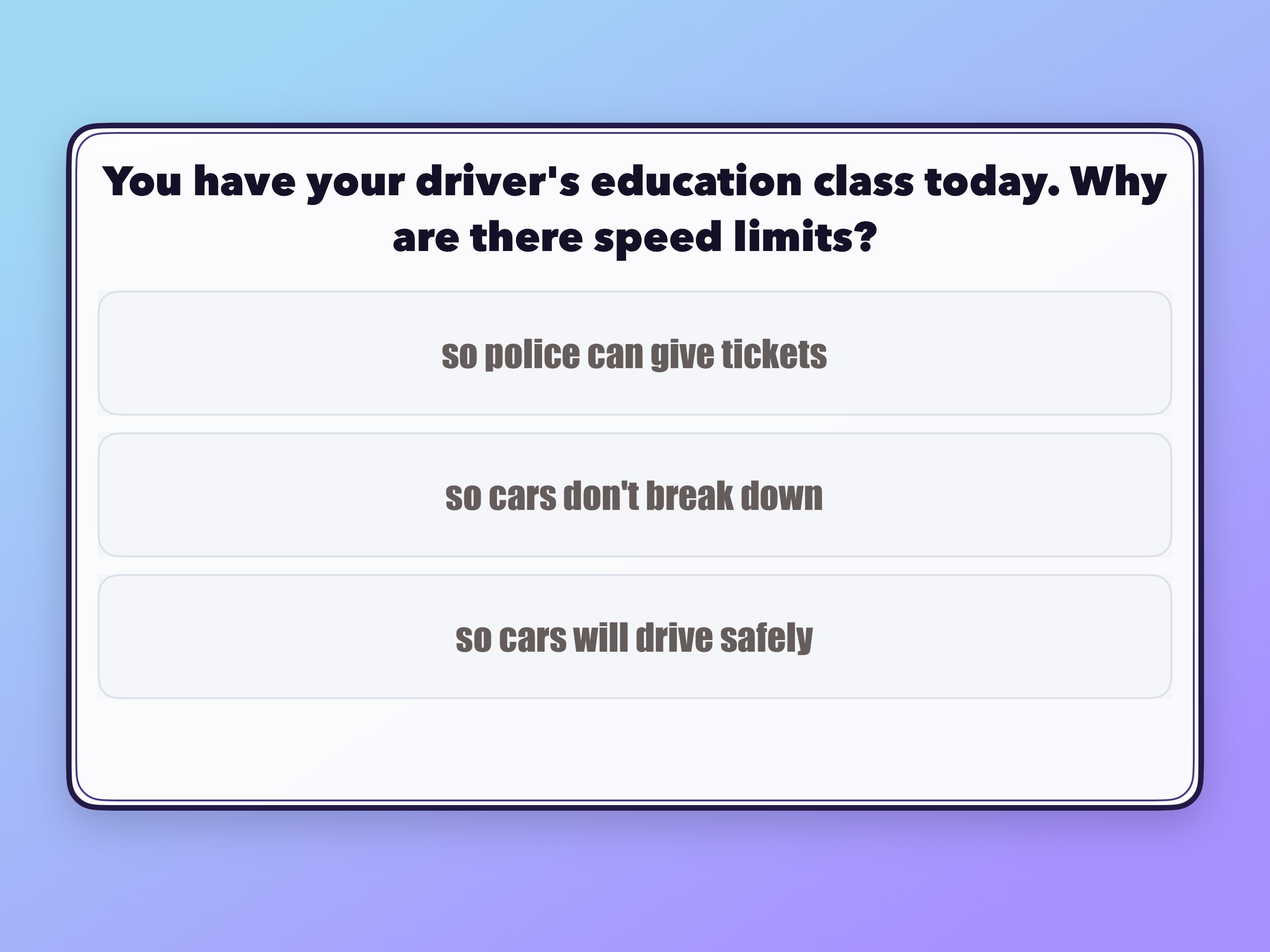 Life Skills Driver's Ed